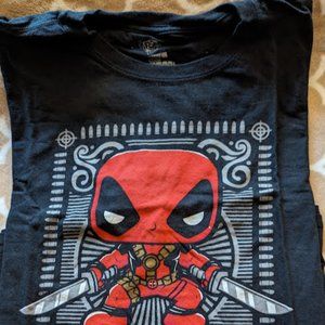 Funko style Deadpool tee